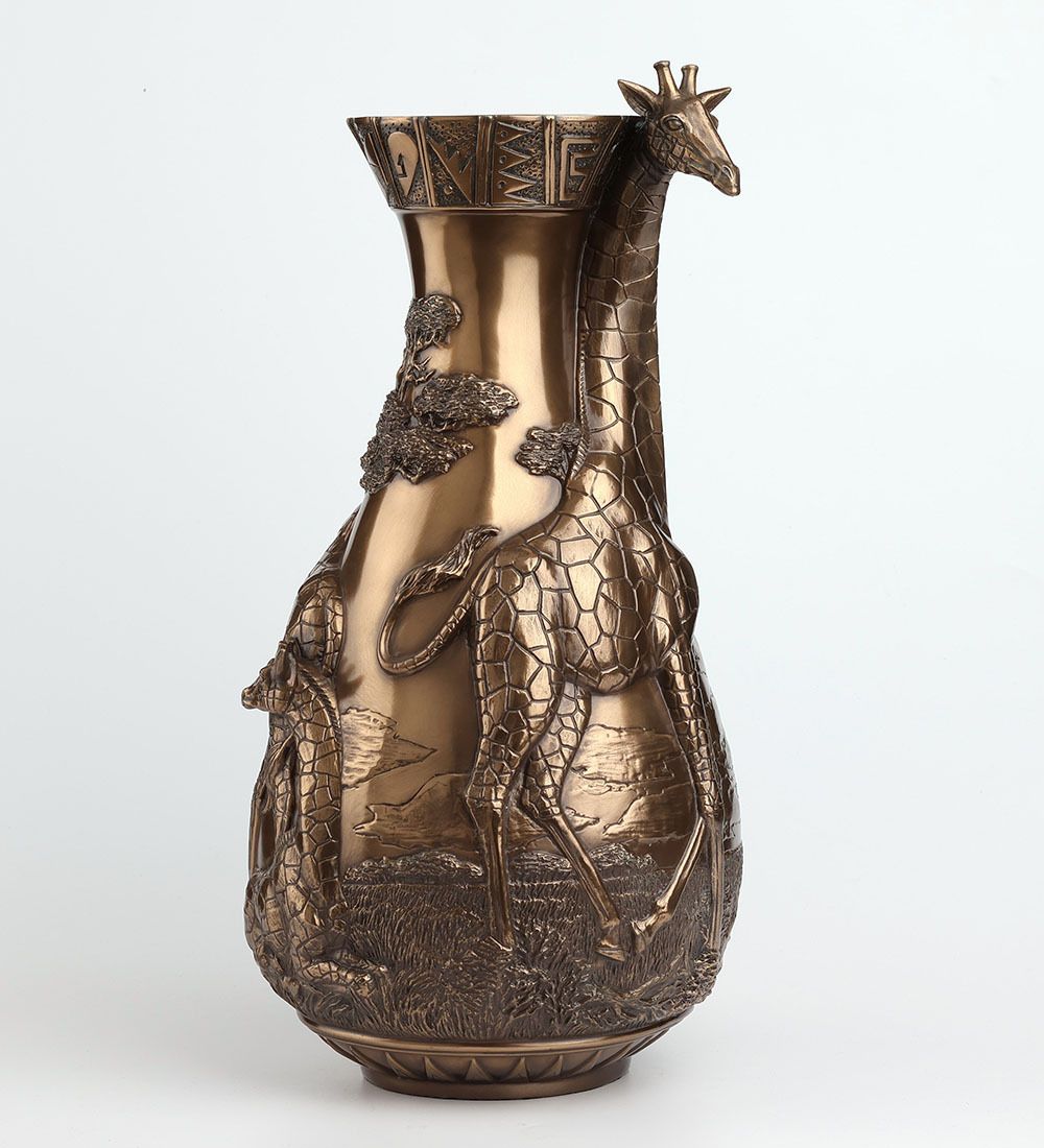 Veronese WS-1397 Ваза «Сафари - жирафы»