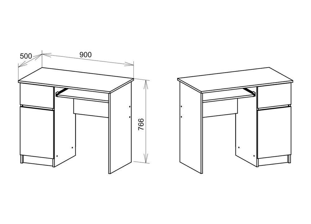 МС Мори Стол МС-1 правый