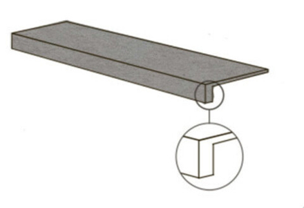 Фронтальная ступень POETRY STONE RELOADED GTOP.BASALTINA SMOKE NAT R (PF60017675)