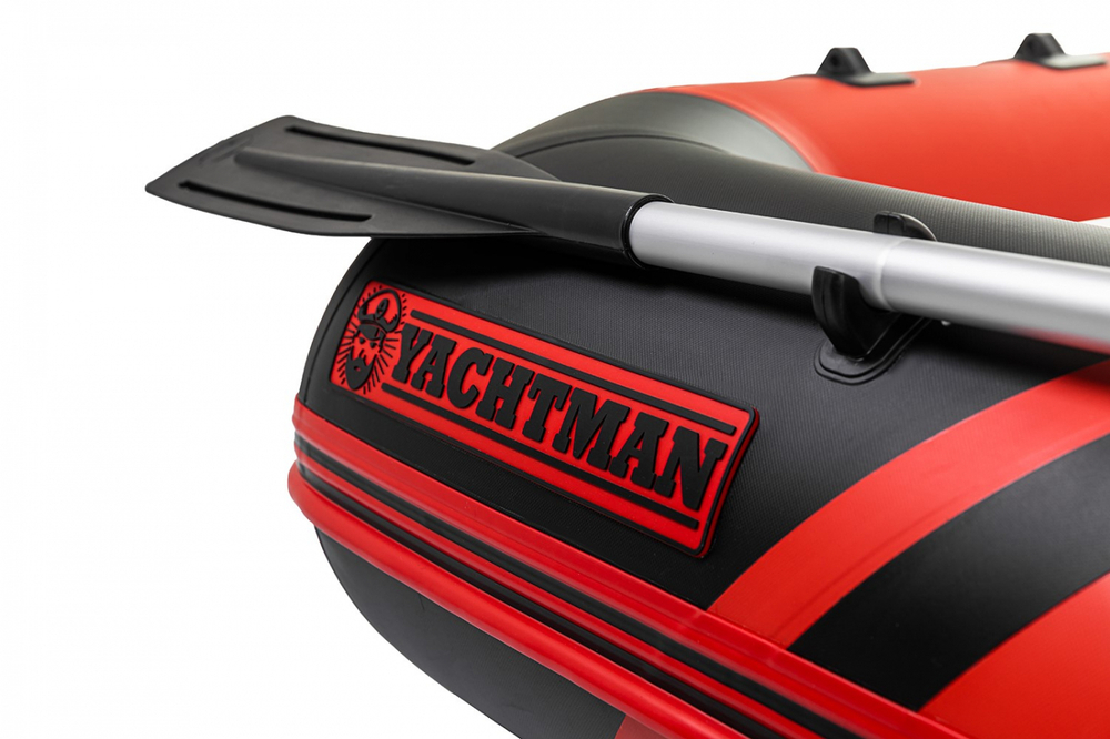 YACHTMAN-280 (Яхтман) красный-черный (лодка ПВХ с усилением)