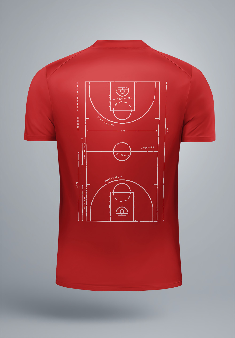 ФУТБОЛКА ENSEN "BASKETBALL"