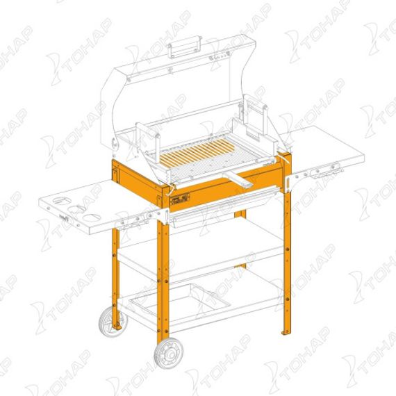 Жаровня SMART 600 мм (HS-GS-R-602) Helios