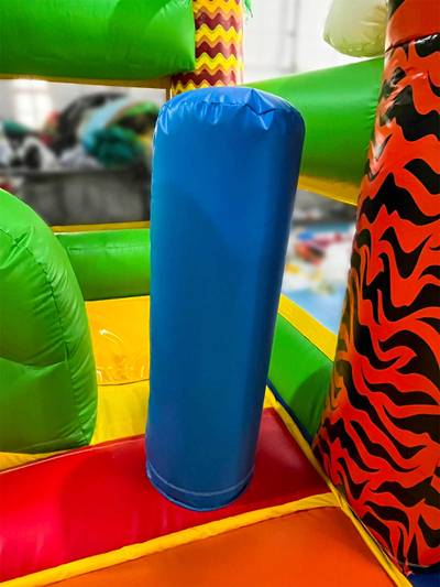 Коммерческий надувной батут "Тигруша", 4,5*4,5*3,5 м