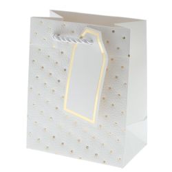 GAEM Пакет подарочный XS (бумага 210г/м2, блок 12шт), L12 W7 H15 см, 4в.