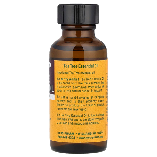 Herb Pharm, эфирное масло чайного дерева, 30 мл (1 жидк. унция)