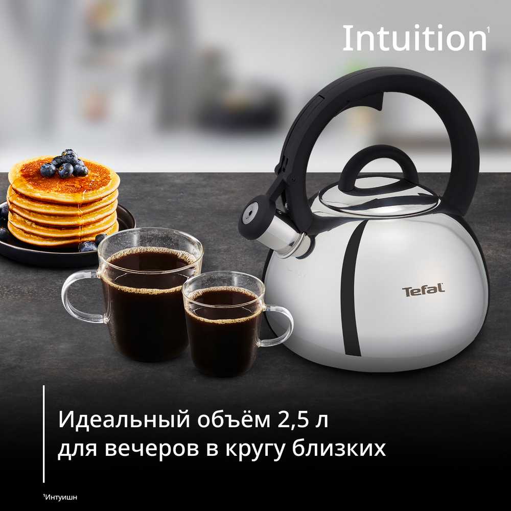 Чайник для плиты Tefal Intuition 2.5 л N4180317
