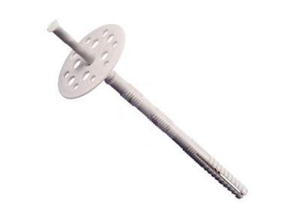 Дюбель для теплоизоляции 10х120 пластиковый стержень (350шт/уп) IZO