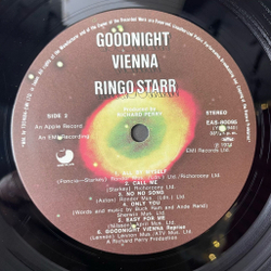Винтажная виниловая пластинка LP Ringo Starr Goodnight Vienna (Japan 1974) (Obi) Snookeroo