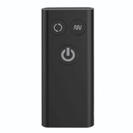 Черная анальная виброёлочка Nexus Tornado Beaded Probe с функцией вращения (Цвет: черный)