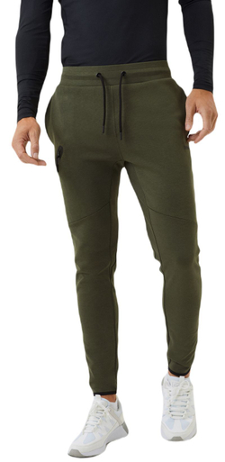 Мужские теннисные штаны Björn Borg Tech Sweat Pants - forest night