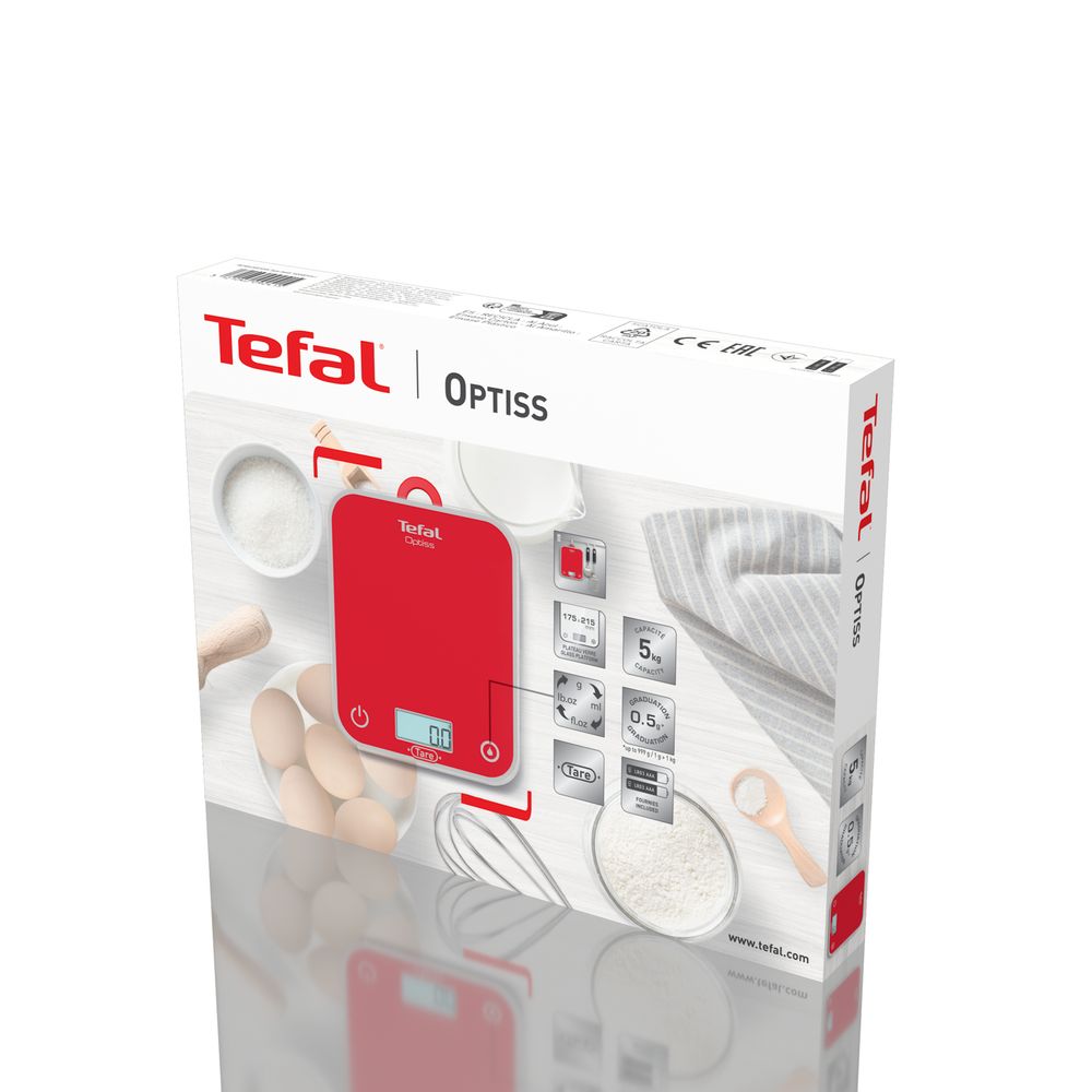 Электронные кухонные весы Tefal Optiss BC50U3V0