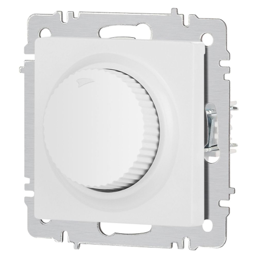 Светорегулятор Intro Accent 6-401-01М поворотный, 600Вт 230В, IP20, СУ, белый матовый | Intro