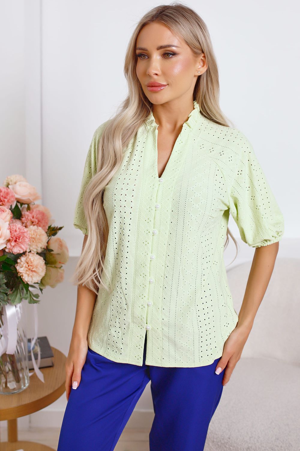 Блуза Люция (жёлтый) Б15326-45М LT Collection