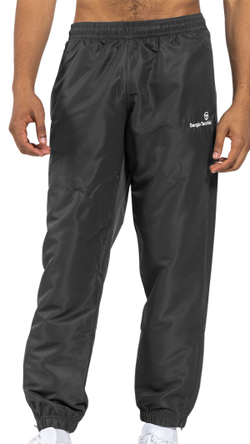 Мужские штаны теннисные Sergio Tacchini Carson Slim Pant - black/white