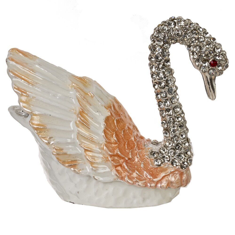 GAEM Шкатулка "Лебедь", L7 W4 H6 см