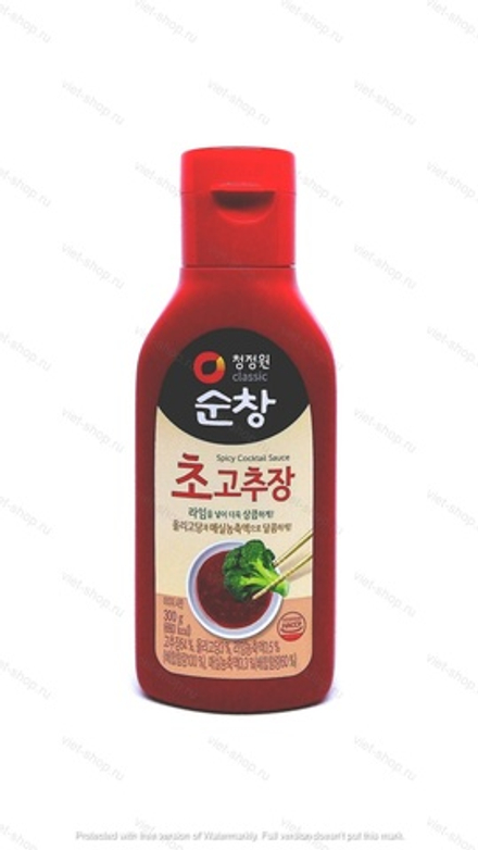 Перцовая паста с уксусом, Daesang Spice cocktail sauce, 300 гр.