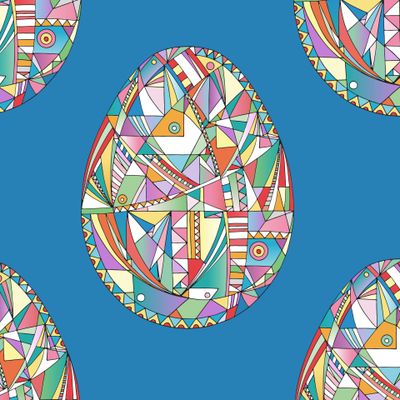 Яйцо пасхальное современное