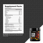 NutraBio, Intra Blast, усовершенствованная добавка для тренировок, со вкусом клубничного лимонада, 734 г (1,61 фунта)