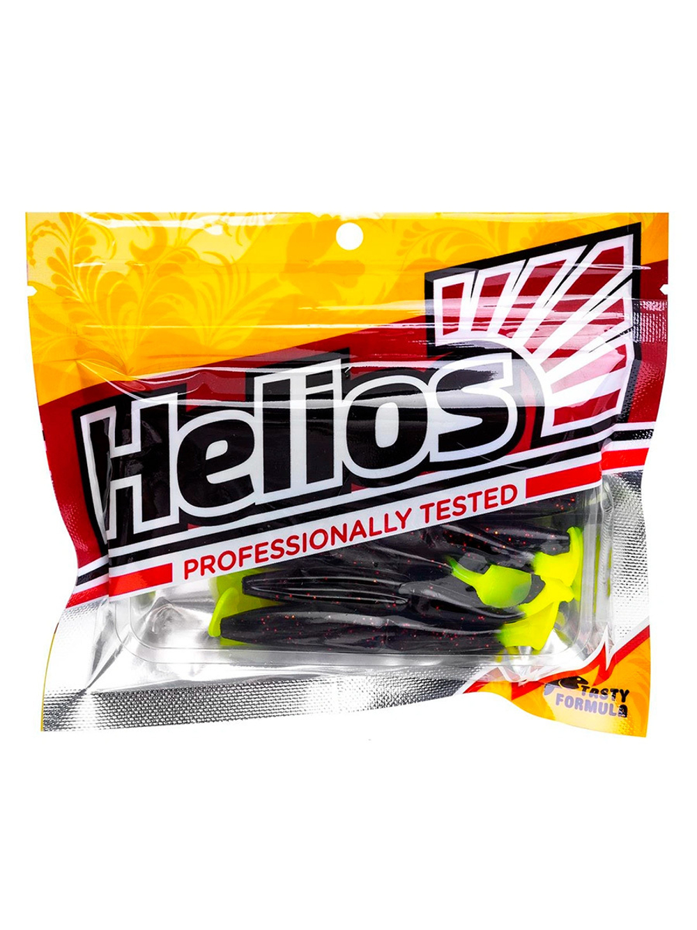 Виброхвост несъедобный Helios Guru 5,0"/12,7 см White RT 15шт. (HS-31/1-003-N-15)