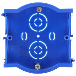 Коробка установочная ЭРА UP-68-45-M промежуточная синяя UniPost 68х45мм для твердых стен IP30