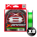Плетенка YGK X-Braid Braid Cord X8, Chartreuse (150м)