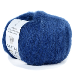 Пряжа Super Kid Mohair, 25г,237м, 47%супер кид мохер,31%мериносовая шерсть, 22% па (цена за 1шт)