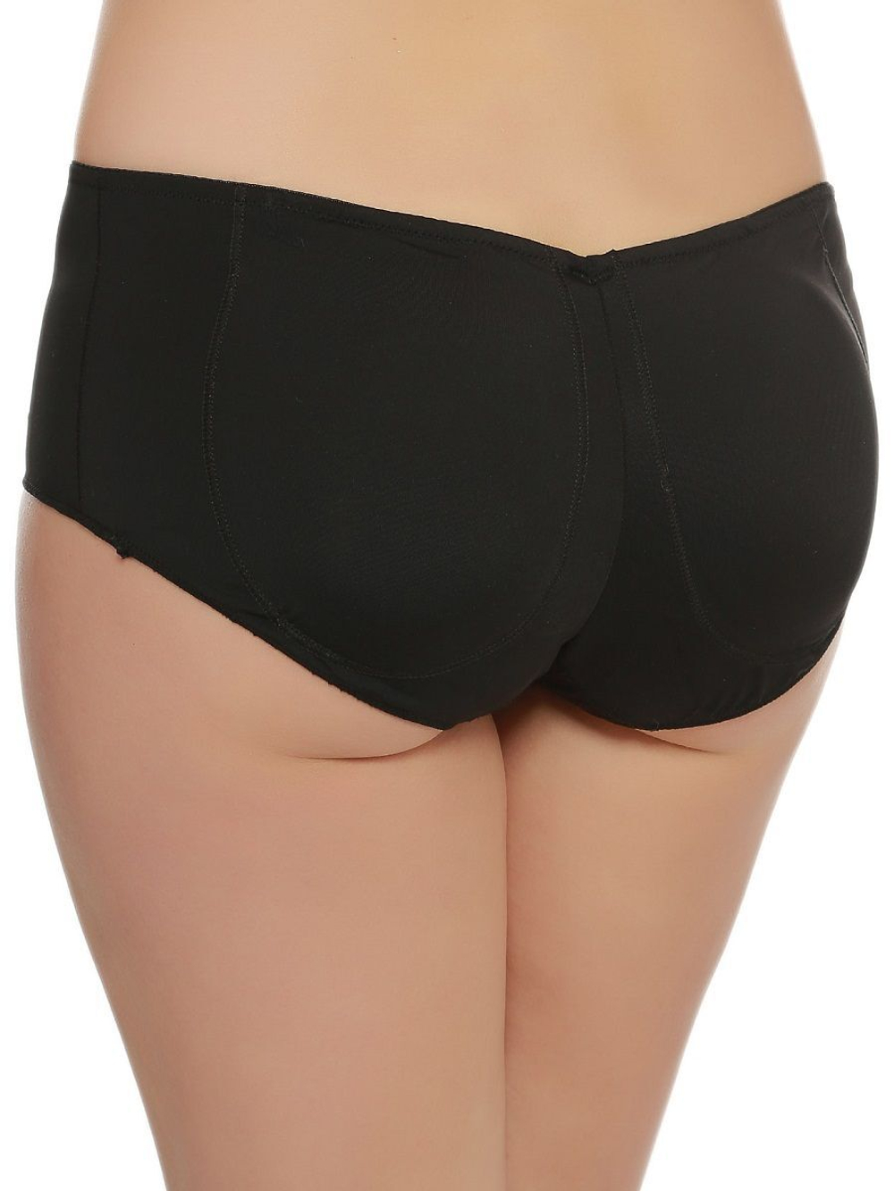 Корректирующие пуш-ап трусики (Размер: L) (Цвет: черный)
