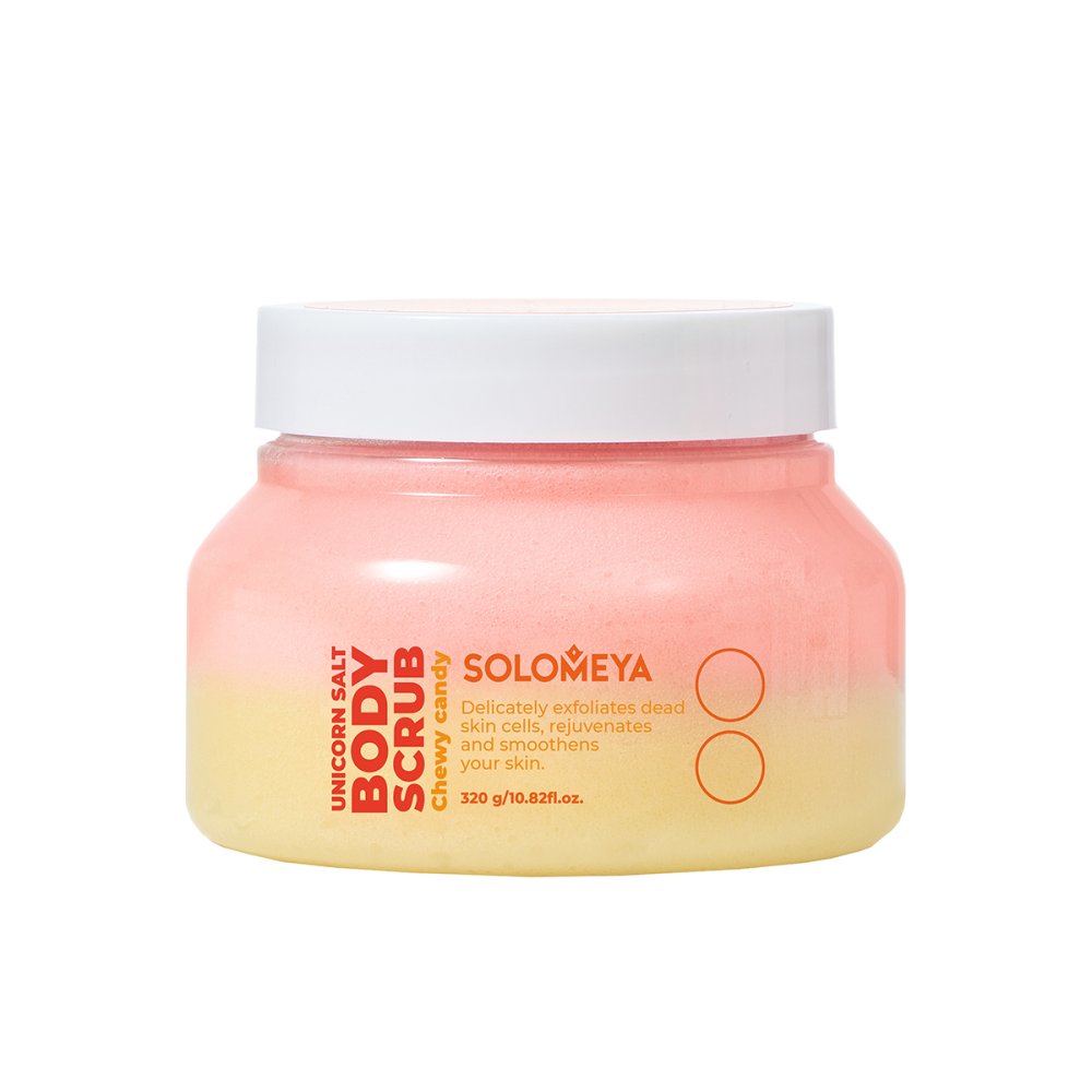 Solomeya Скраб для тела солевой МАРМЕЛАД Unicorn Salt Body Scrub Chewy Candy 320 гр