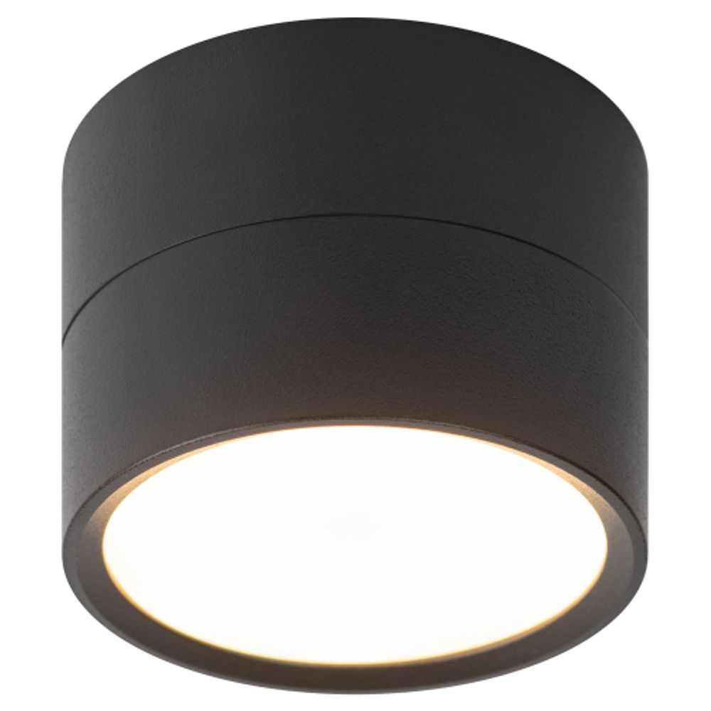 OL7 GX53 BK Подсветка ЭРА Накладной под лампу Gx53, алюминий, цвет черный