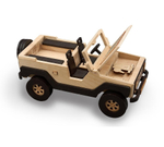 Внедорожник Off-Road от TARG - деревянный конструктор, сборная модель, 3d пазл