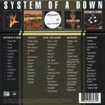 System Of A Down / 5 Album Bundle (5CD)