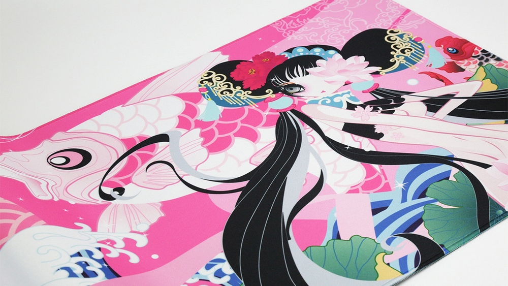 Коврик для мыши VARMILO Koi — Overshadow the Flowers XL