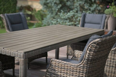 Обеденный стол Besta Fiesta ВЕНЕЦИЯ 180, коричневый