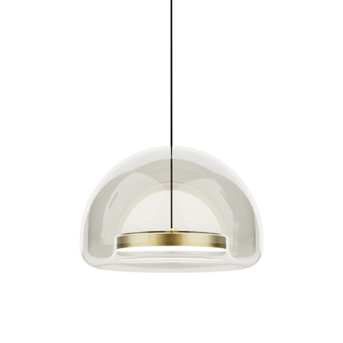 Подвесной светильник MD24030031-1A brass/clear