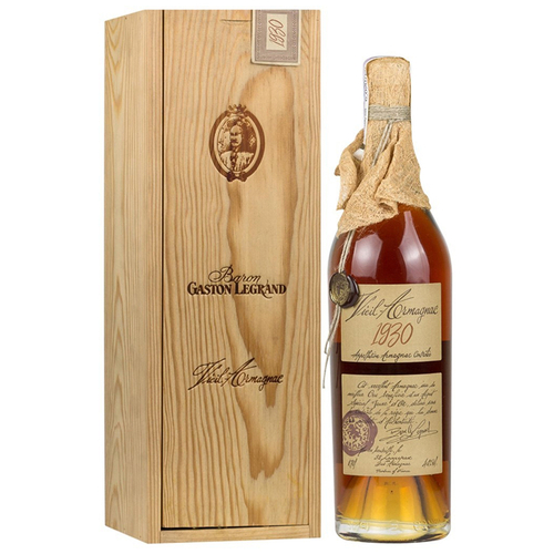 Арманьяк Baron G. Legrand 1930 Bas Armagnac, 0.7 л.
