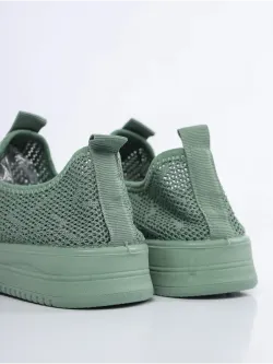 Слипоны летние текстильные