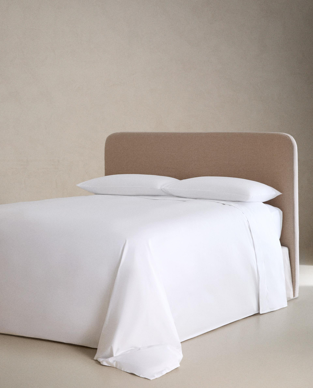 Пододеяльник Zara Home перкаль, хлопок 100%, однотонный, 0081/088
