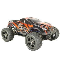 Радиоуправляемый монстр Remo Hobby SMAX Brushless V2.0 (красный) 4WD 2.4G 1/16 RTR