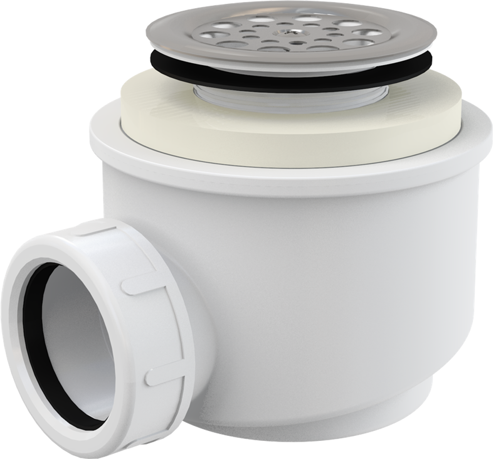 Сифон A46-50 для душевого поддона с нержавеющей решеткой