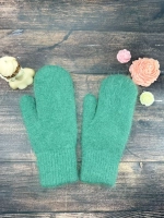 Варежки зимние теплые пушистые ангора