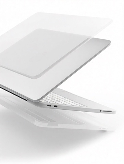 Чехол накладка Gurdini Ultra Slim Case для Macbook Neo 13" (A3404) Transparent Matte
