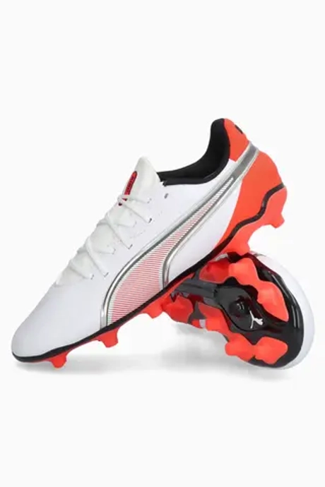 Бутсы Puma King Match FG/AG Junior - белый