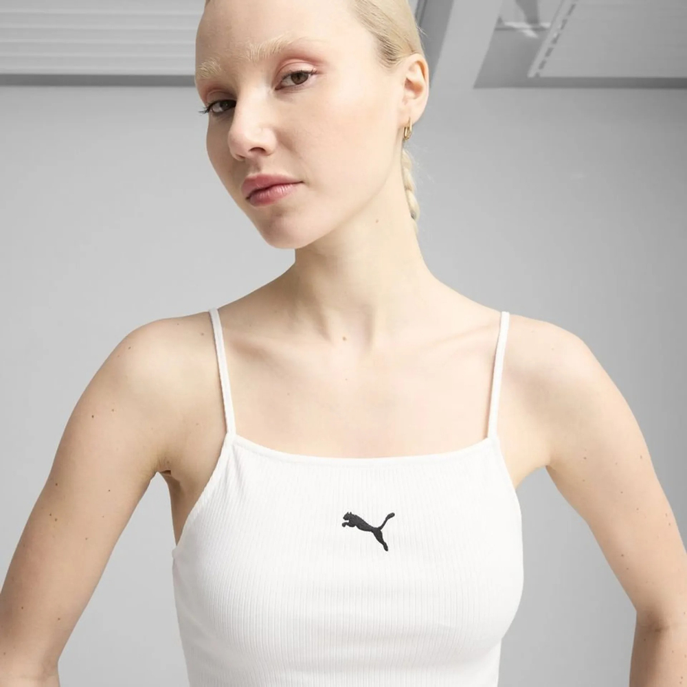 Топ женский PUMA WARDROBE ESS Ribbed Tank Top