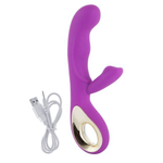 Мультискоростной перезаряжаемый вибратор Sex Angel II,10 режимов (фиолетовый) (Цвет: фиолетовый)