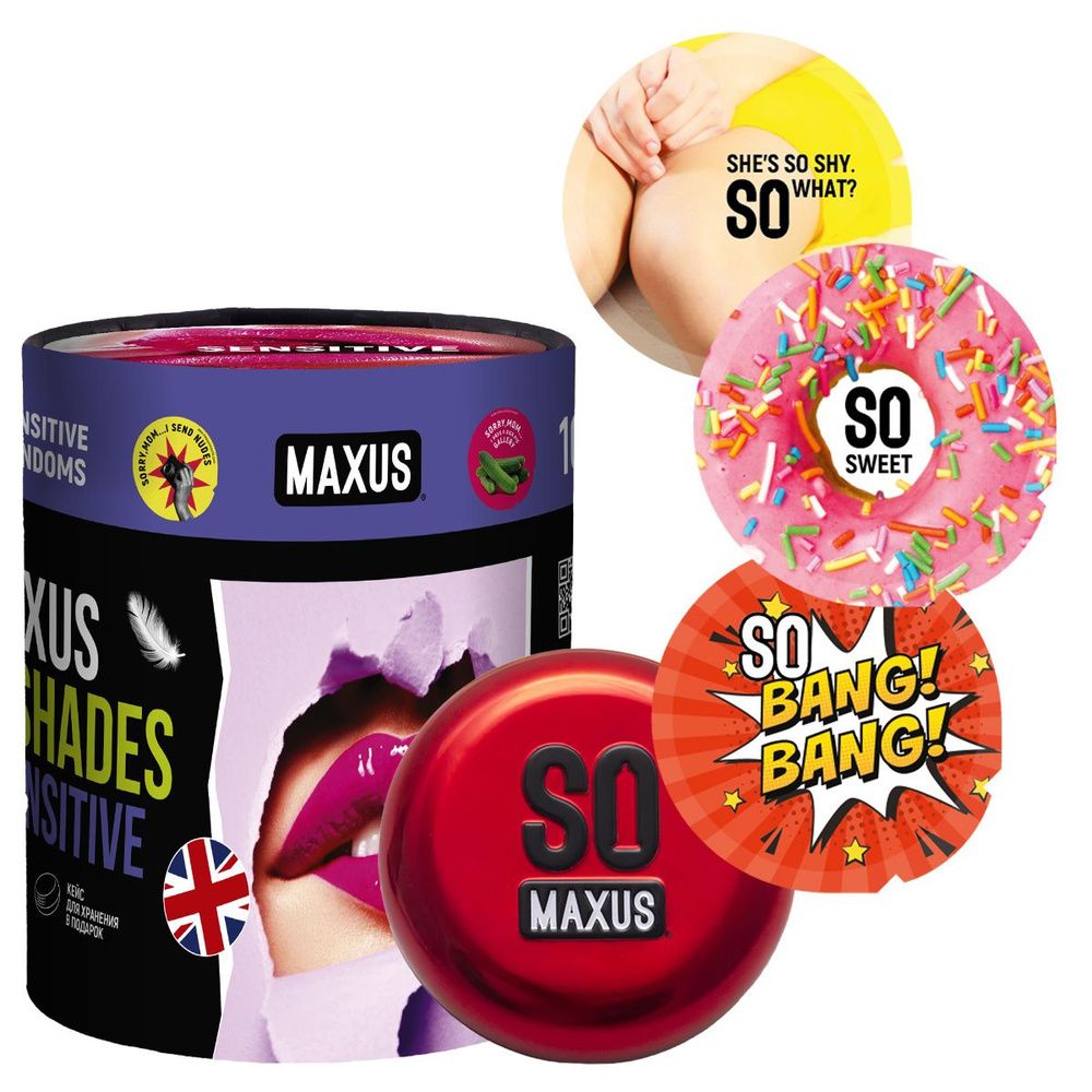 Презервативы MAXUS So Much Sex SENSITIVE (100 шт.)