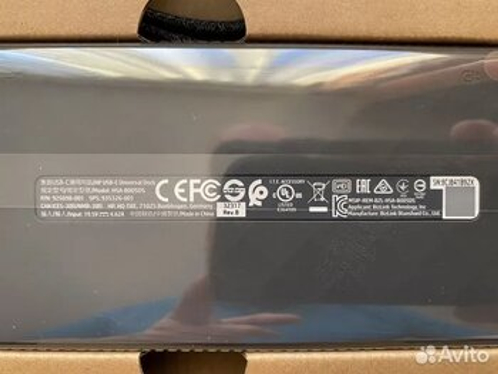 Док-станция HP USB-C Universal Dock 1MK33AA#ABB