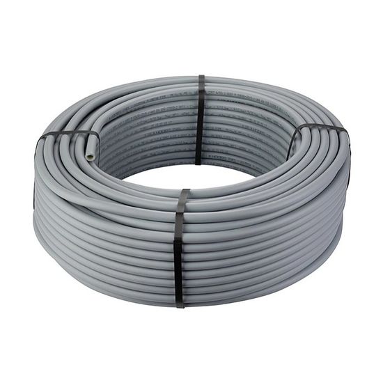 Труба Hoobs Stabil 16 х 2,6 универсальная, PE-Xc/Al/PE-Xc серая в бухах 100 м - 1 м