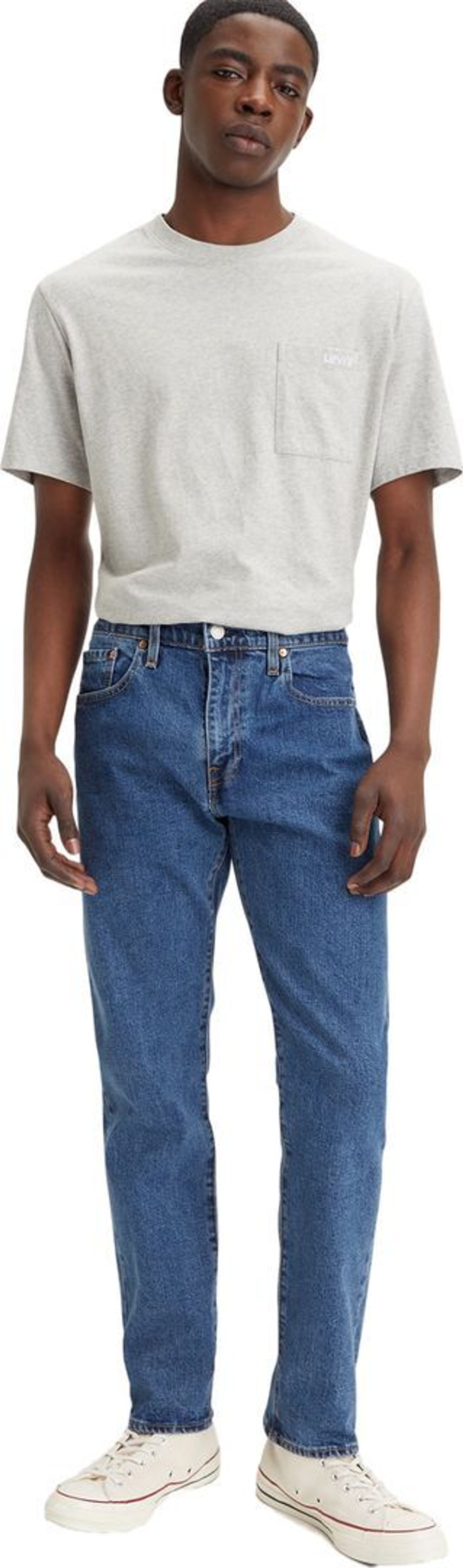 Джинсы Levis 502 Levi's Original Taper STONEWASH STRETCH T2 blue