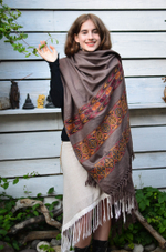 Шаль Куллу (корица)