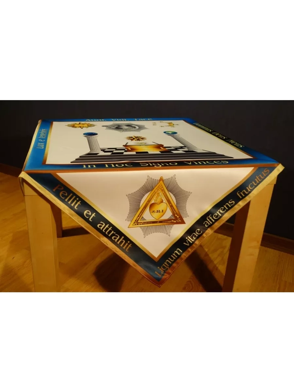 Алтарная скатерть Масонских степеней 8,9,10,11,12